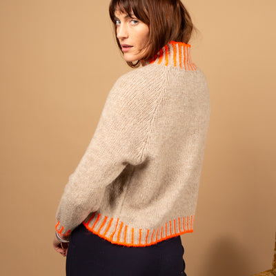 Bright Stitch Edge Jumper