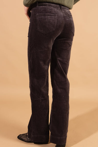 Corduroy Wide Leg Trousers