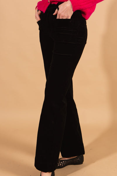 Corduroy Wide Leg Trousers