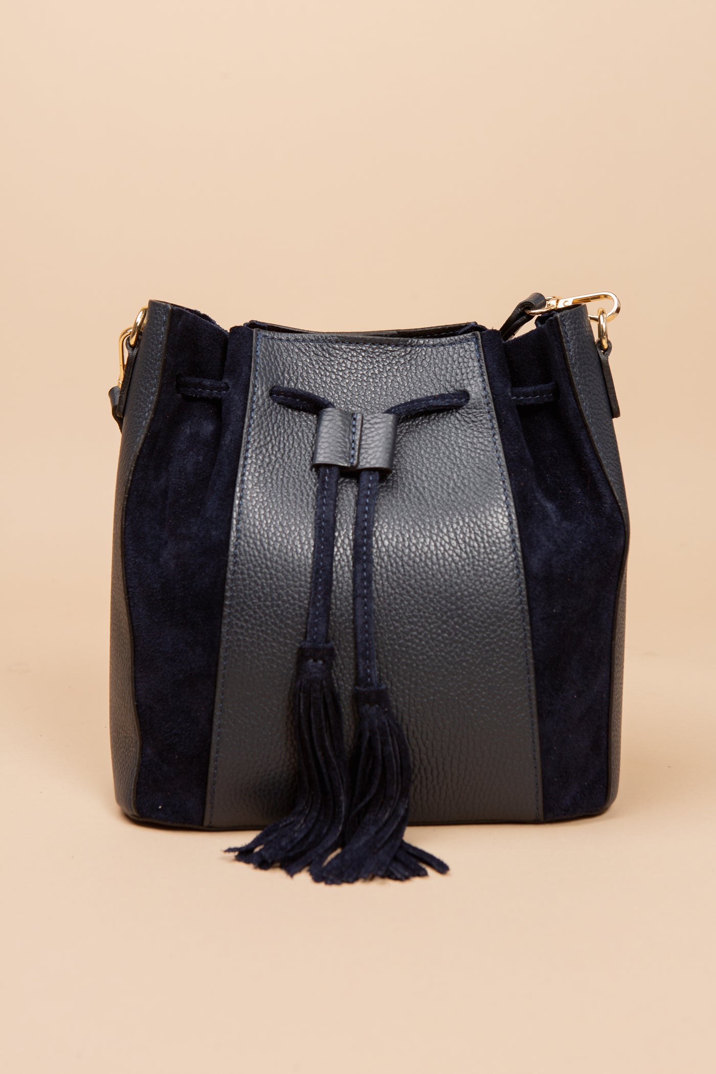 Henley Leather & Suede Handbag