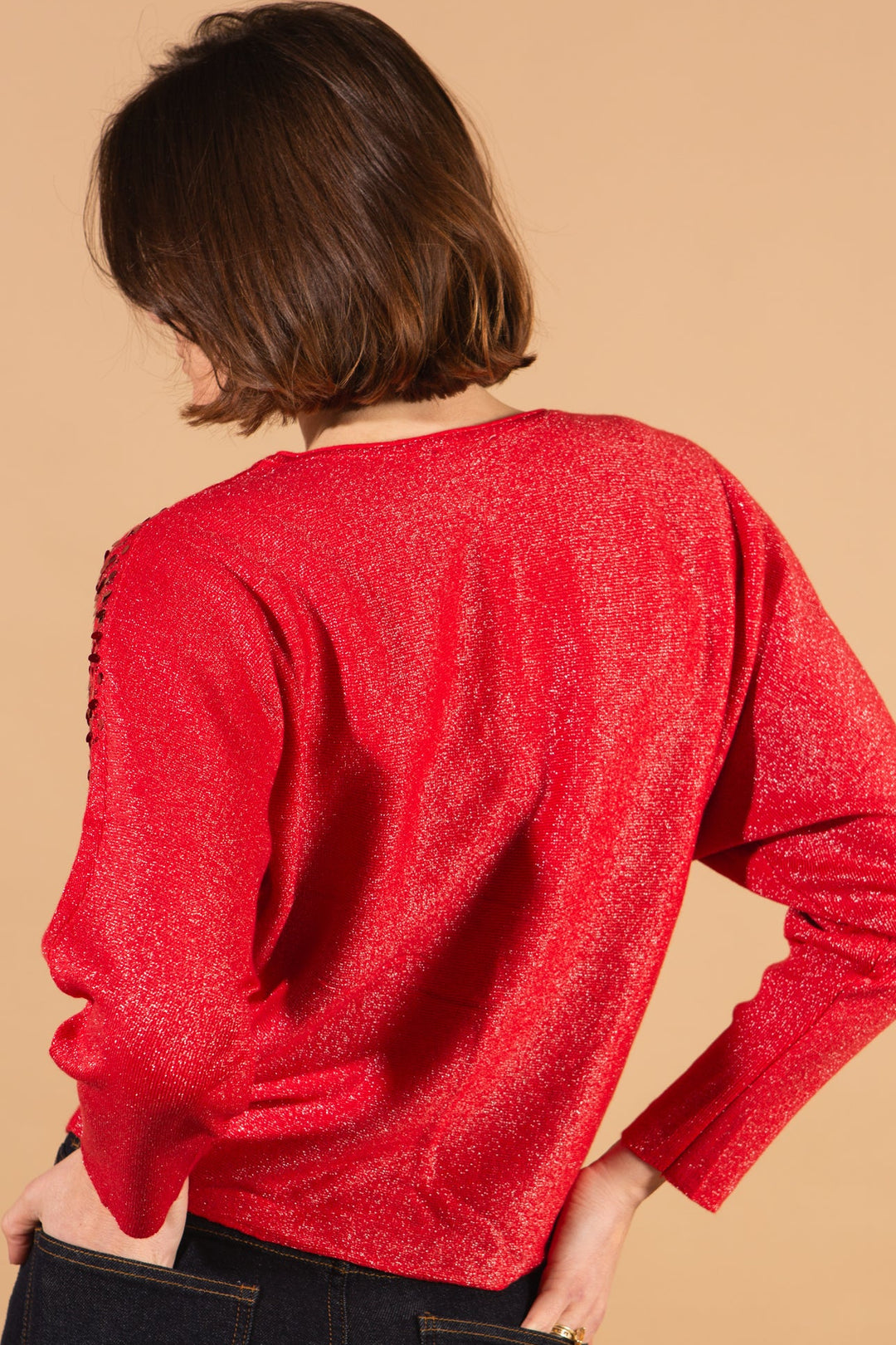 Sequin Front Jumper