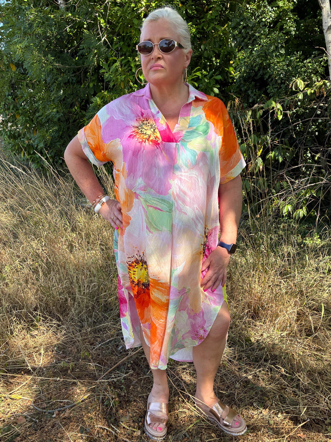 Florence V Neck Dress