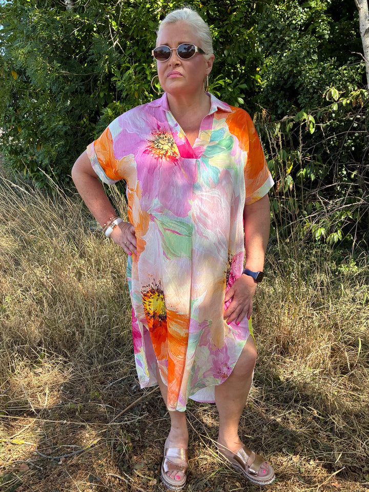 Florence V Neck Dress
