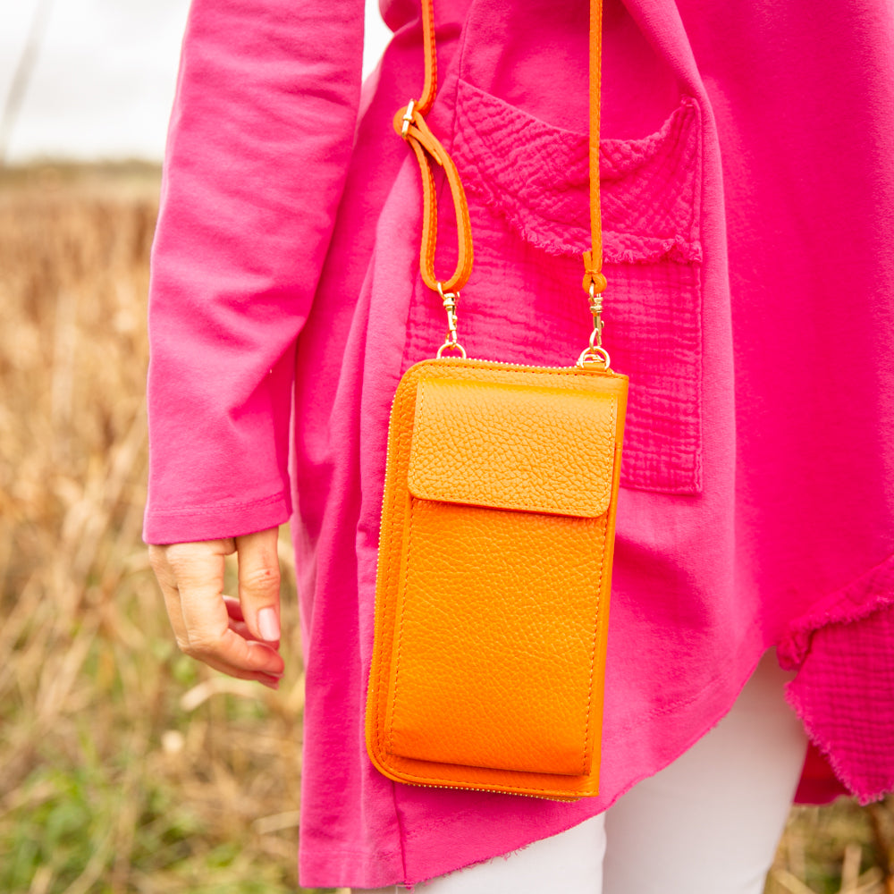 India Leather Crossbody