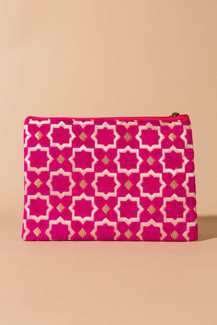 Woven Make Up Bag