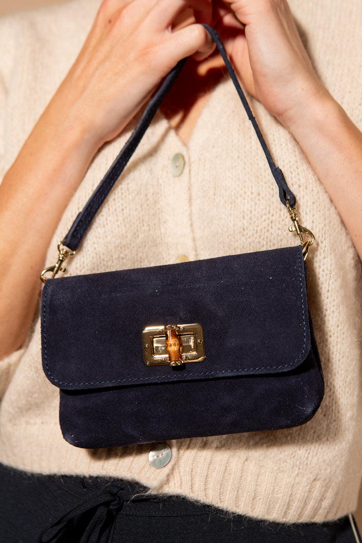 Kos Suede Handbag