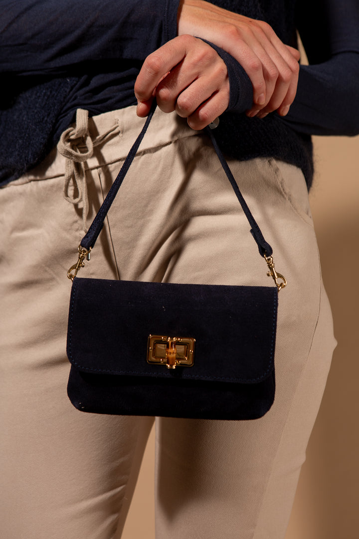 Kos Suede Handbag