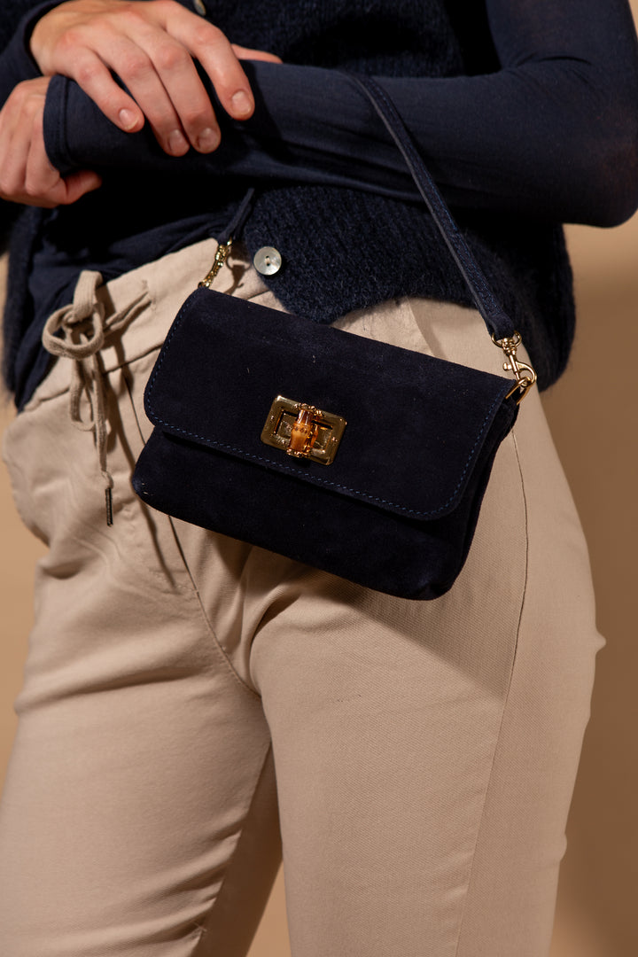 Kos Suede Handbag