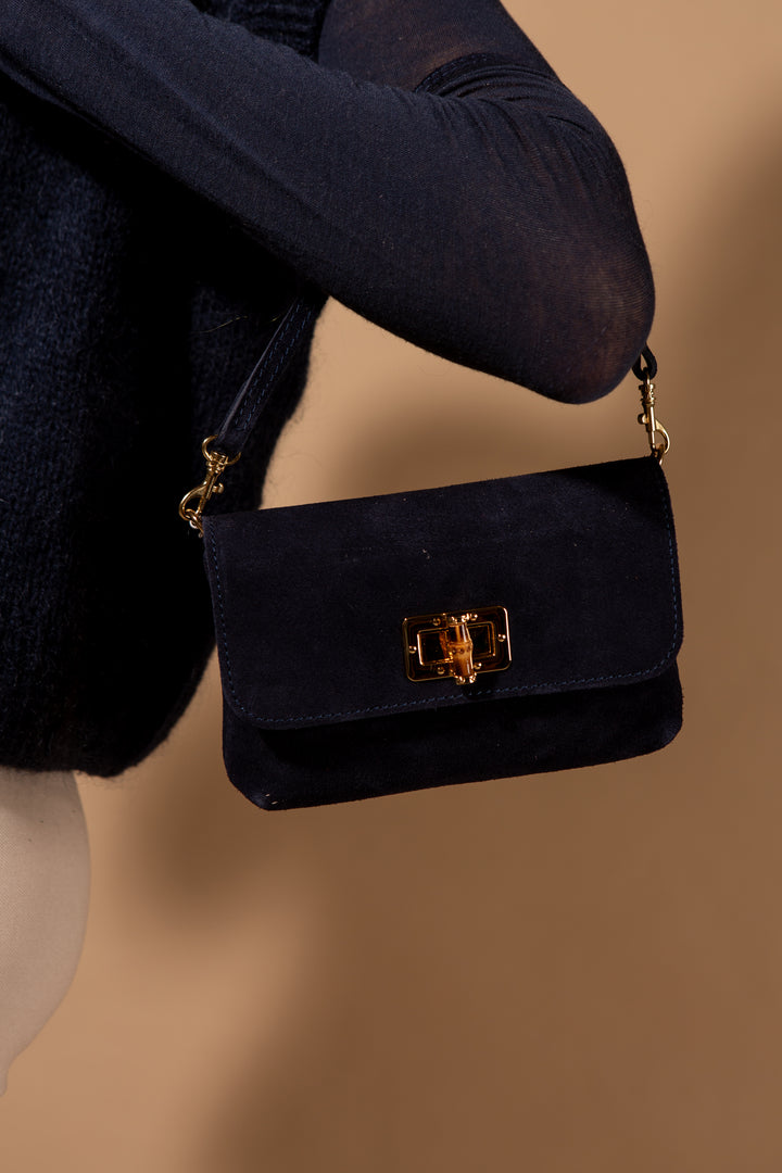 Kos Suede Handbag
