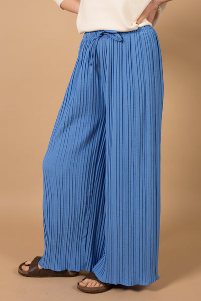 Pleated Palazzo Pants