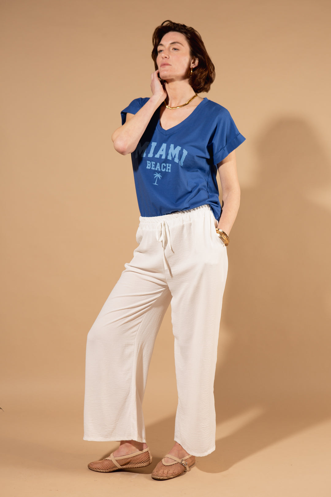 Miami V-Neck T-Shirt