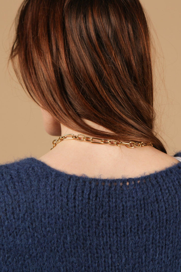 Mohair V-Neck Jumper