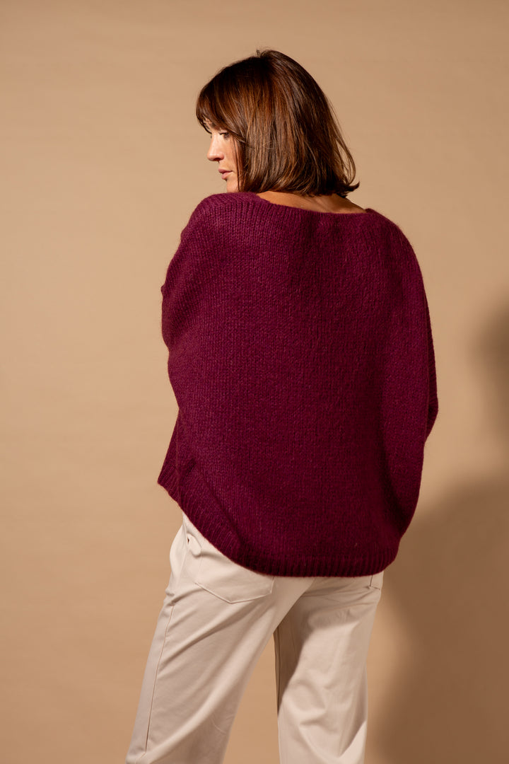 Mohair V-Neck Jumper