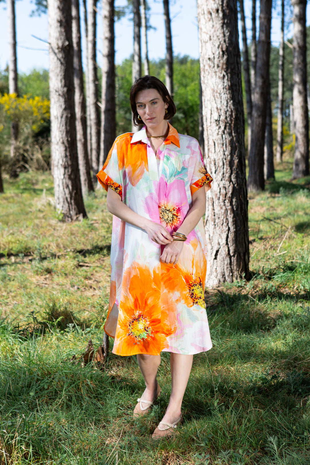 Florence V Neck Dress