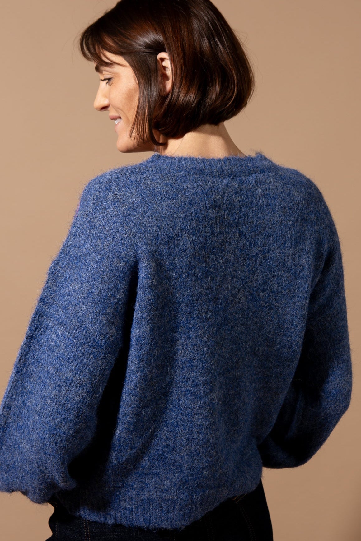 Floral Sleeve Jumper