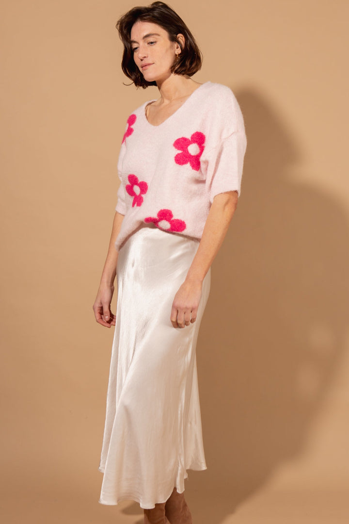 Satin Slip Skirt