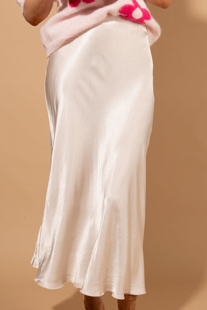 Satin Slip Skirt