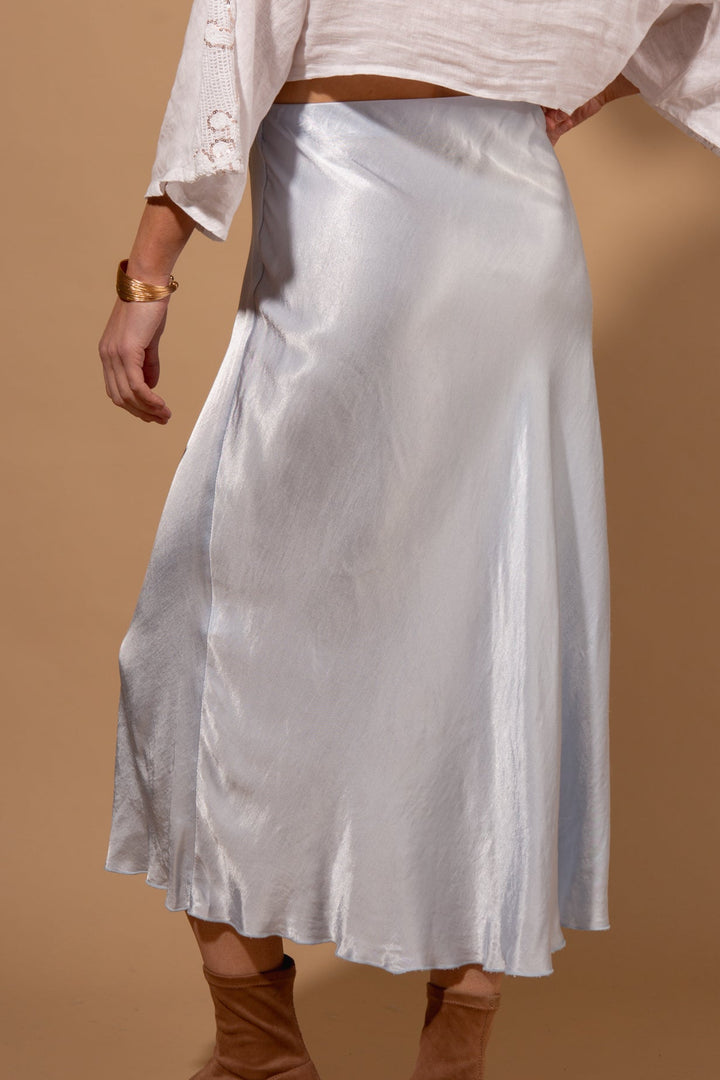 Satin Slip Skirt