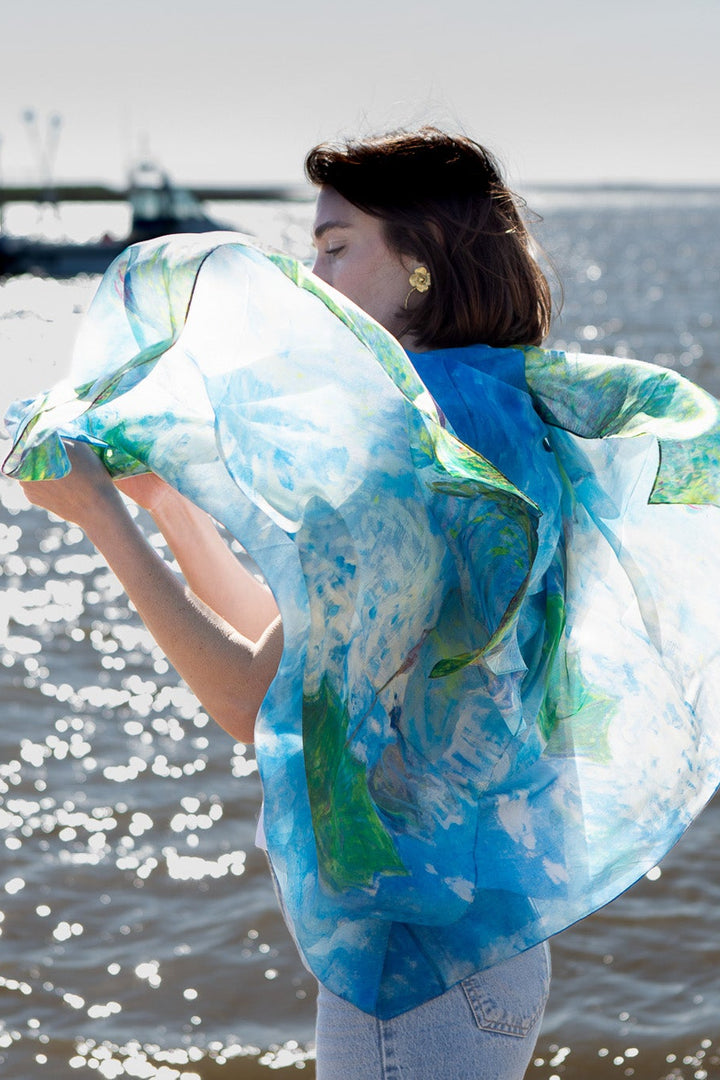 Spring Day Silk Scarf