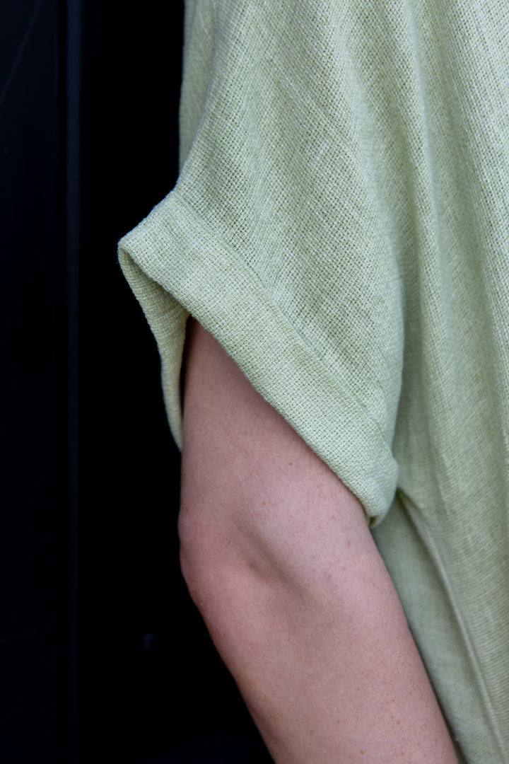 Linen Blend Shirt Dress