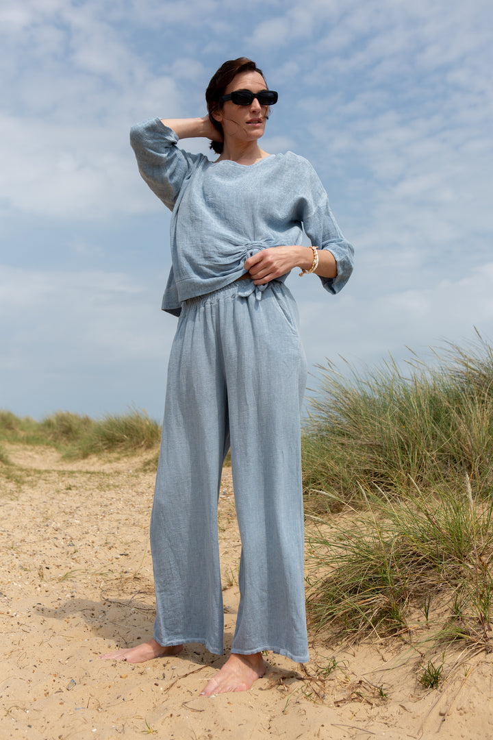 Linen Blend Trousers