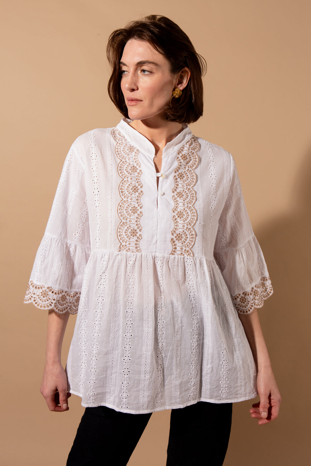 Broderie Anglaise Tunic