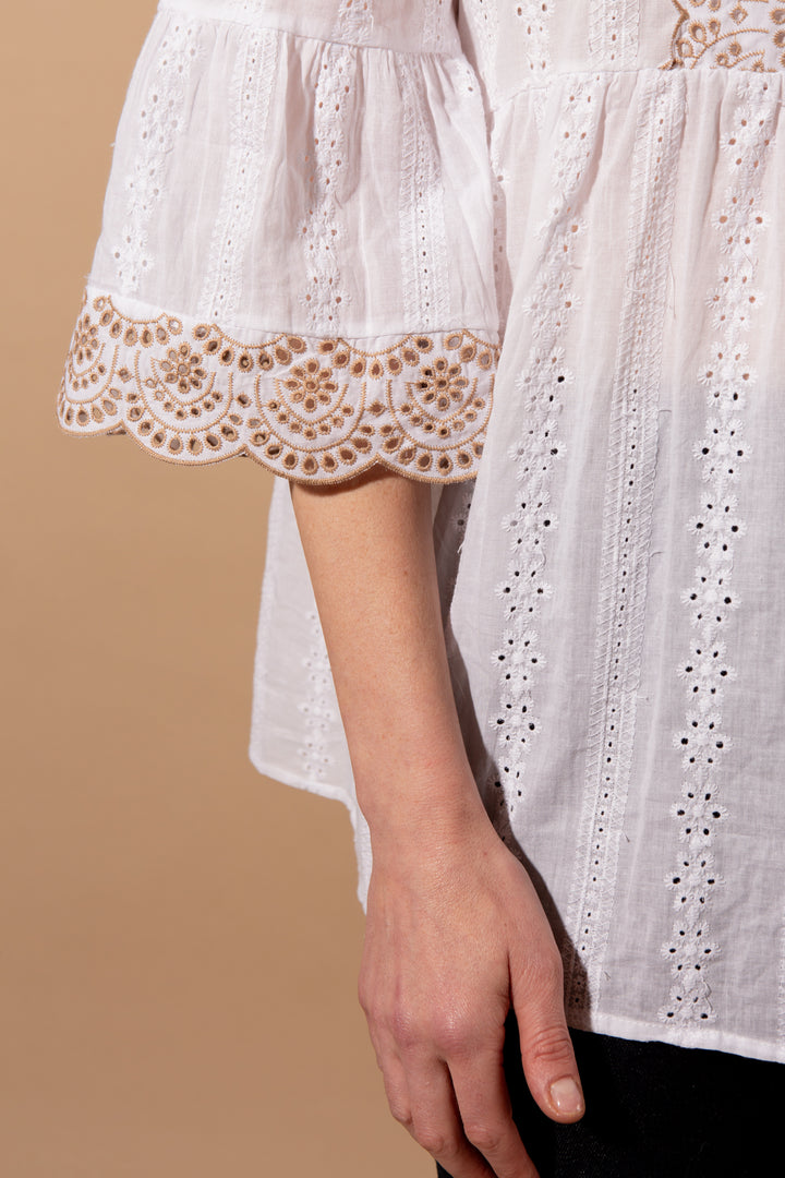 Broderie Anglaise Tunic