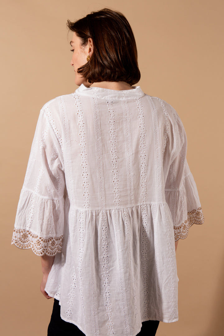 Broderie Anglaise Tunic