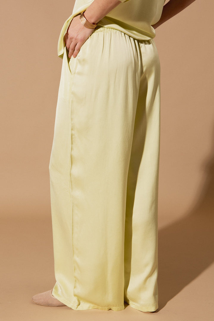 Marilou Plain Silk Trousers