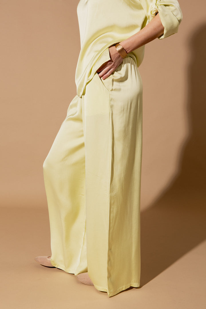 Marilou Plain Silk Trousers