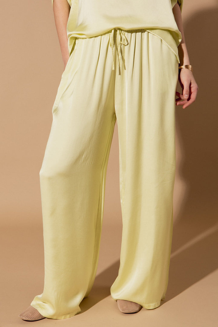 Marilou Plain Silk Trousers