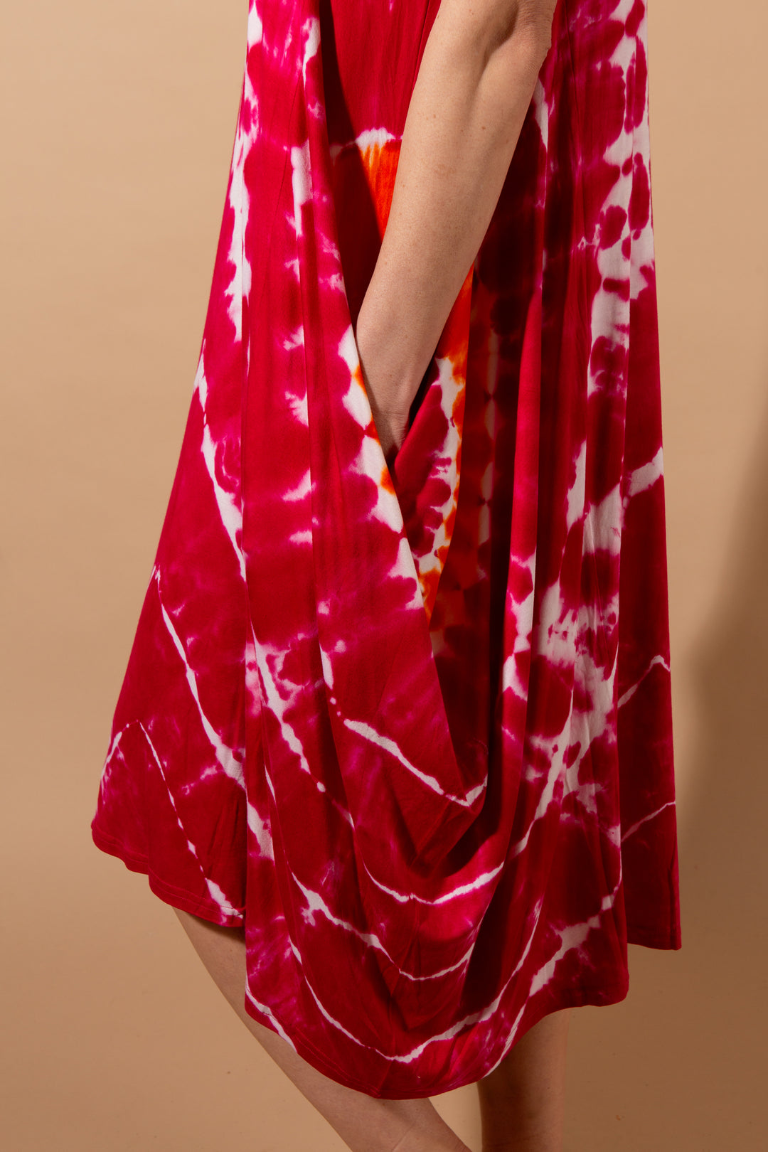 Tie Dye Vest Dress