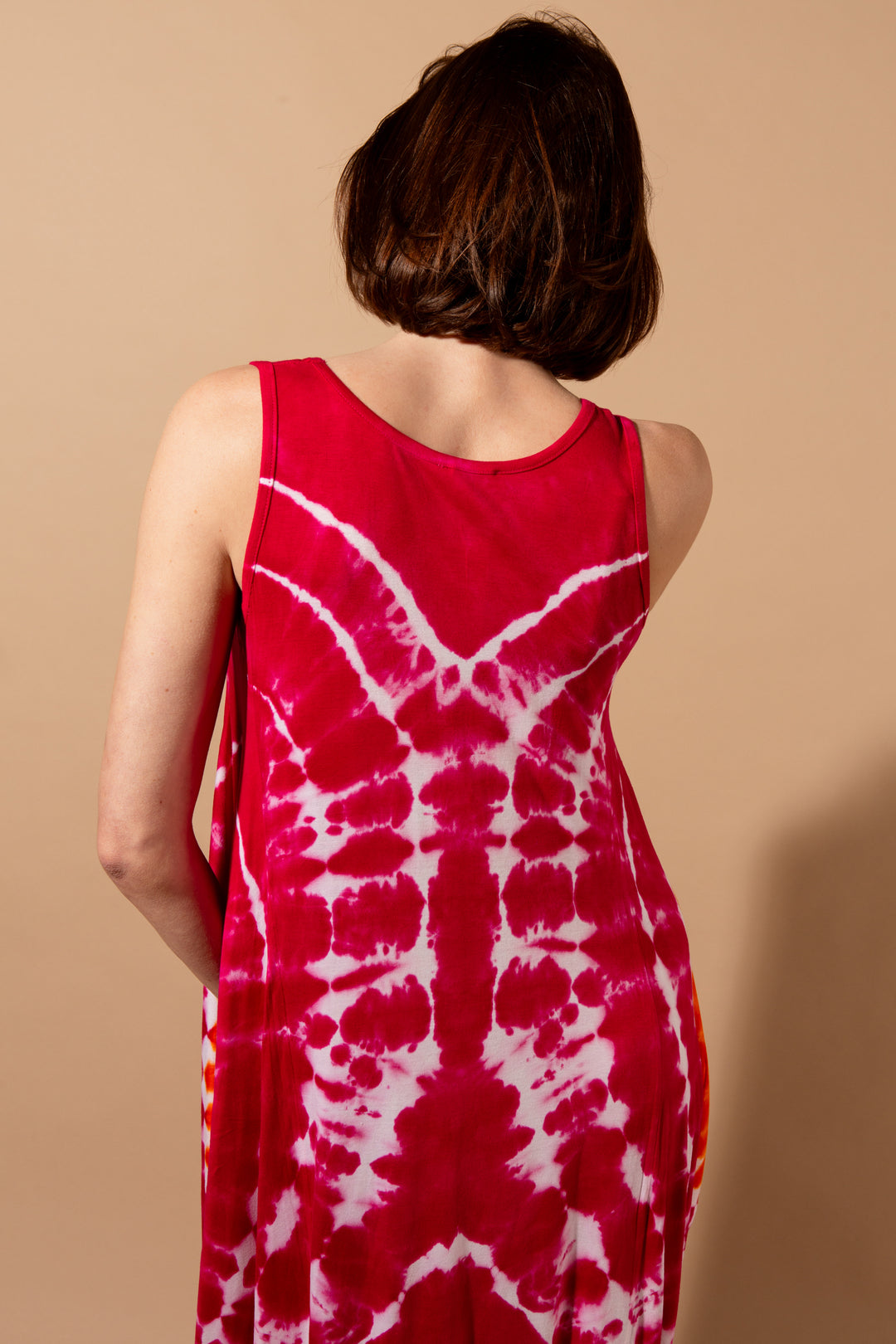Tie Dye Vest Dress