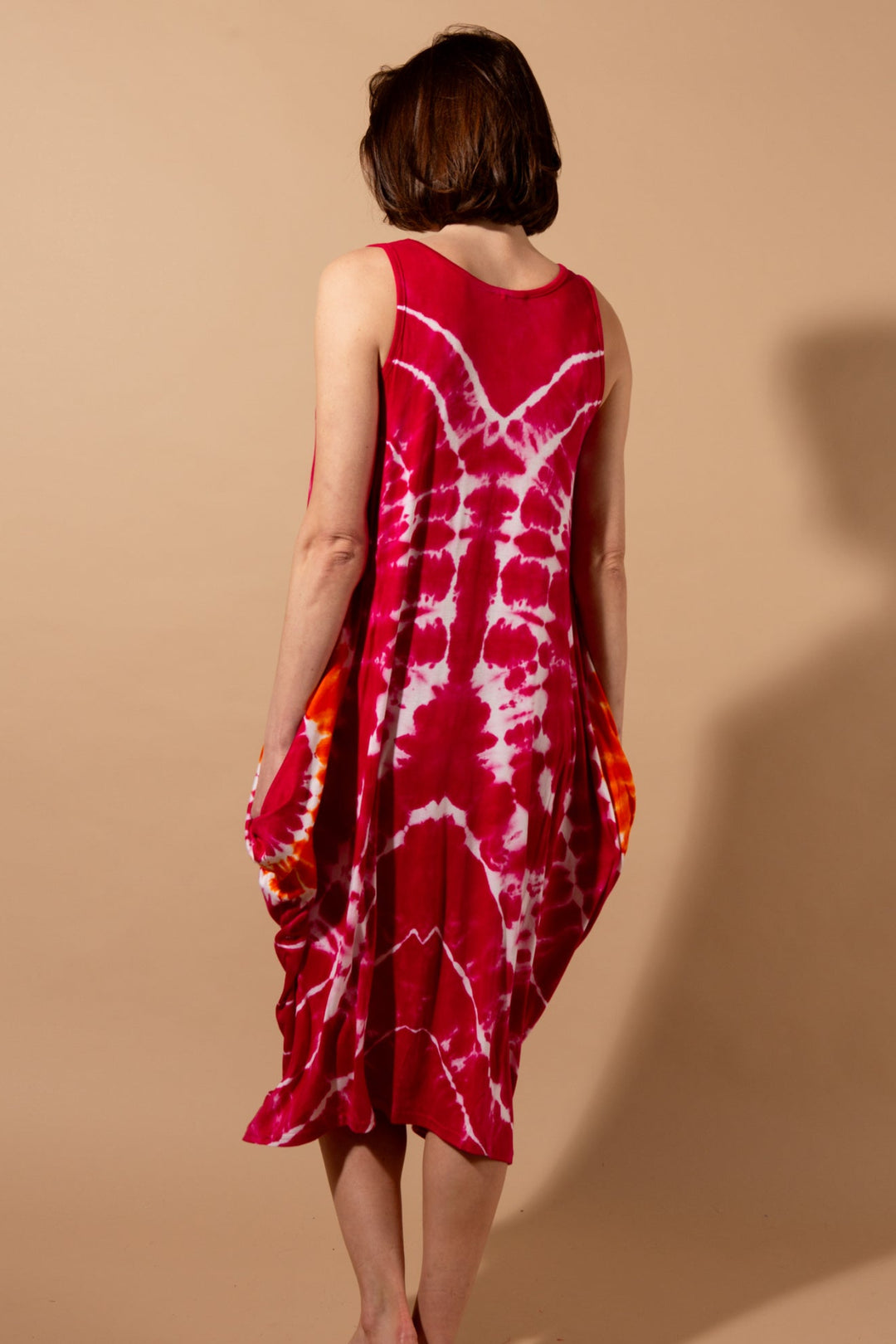 Tie Dye Vest Dress