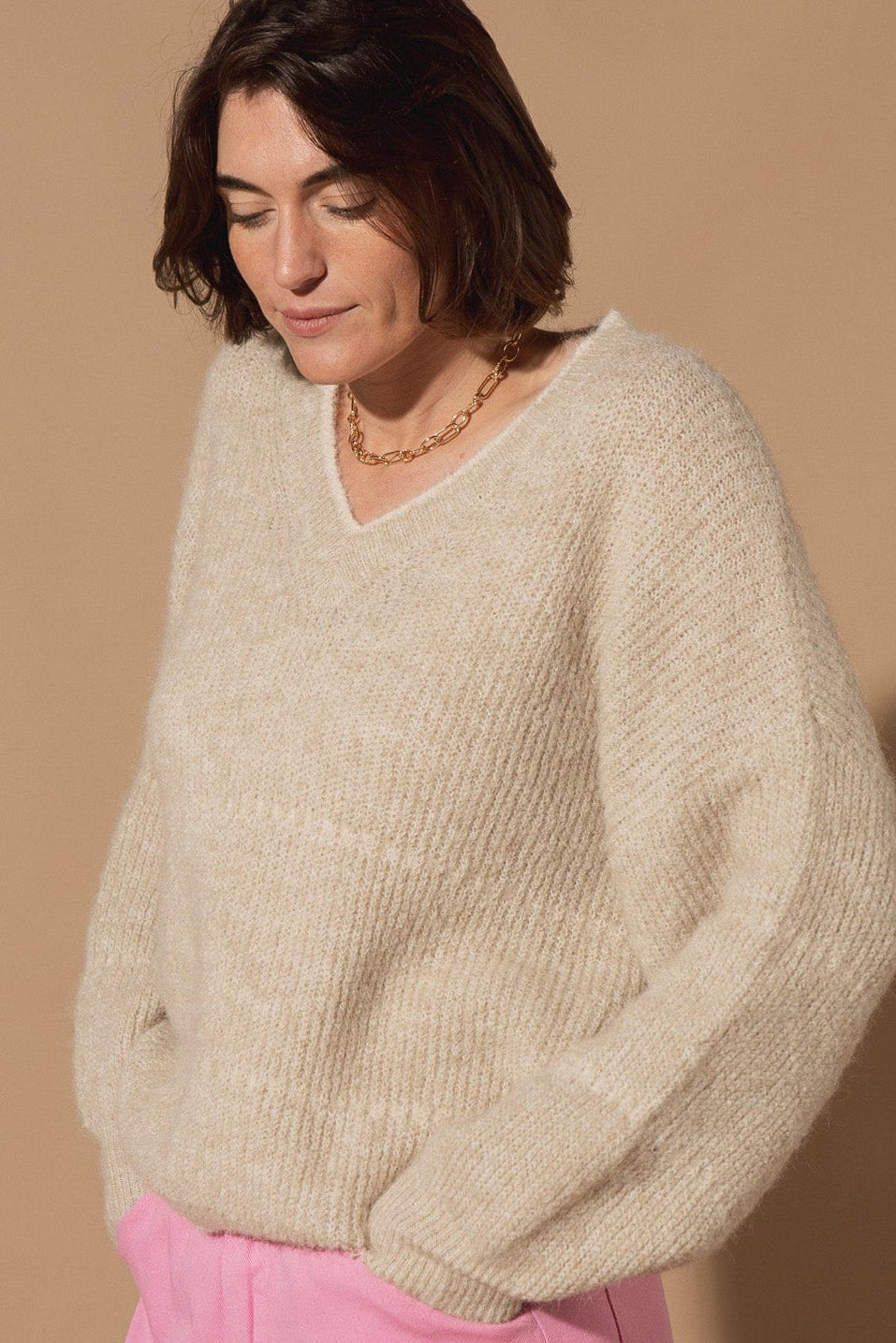 Paolo V-Neck Jumper