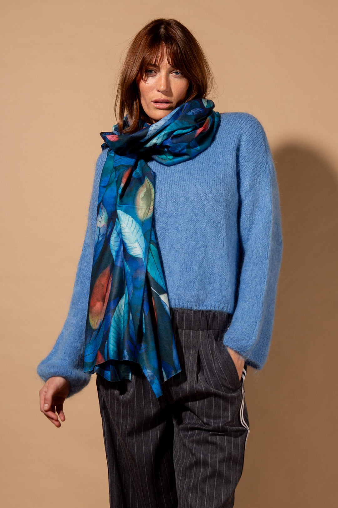 Autumn Leaf Scarf
