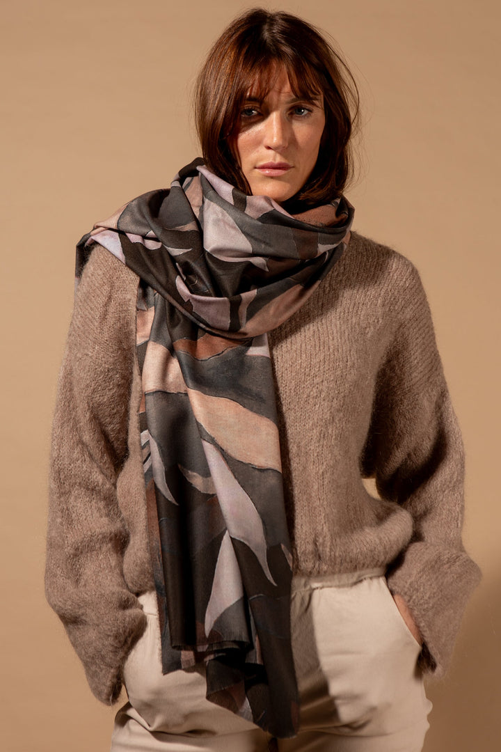 Autumn Leaf Scarf