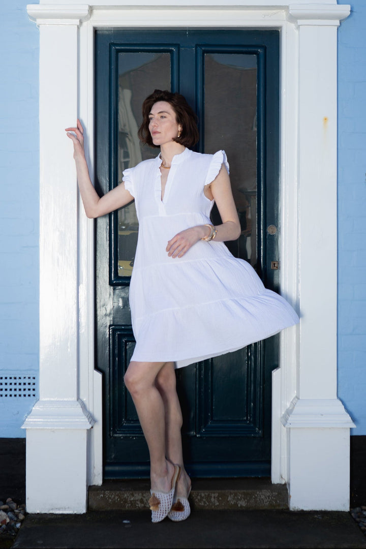 Flutter Sleeve Dress