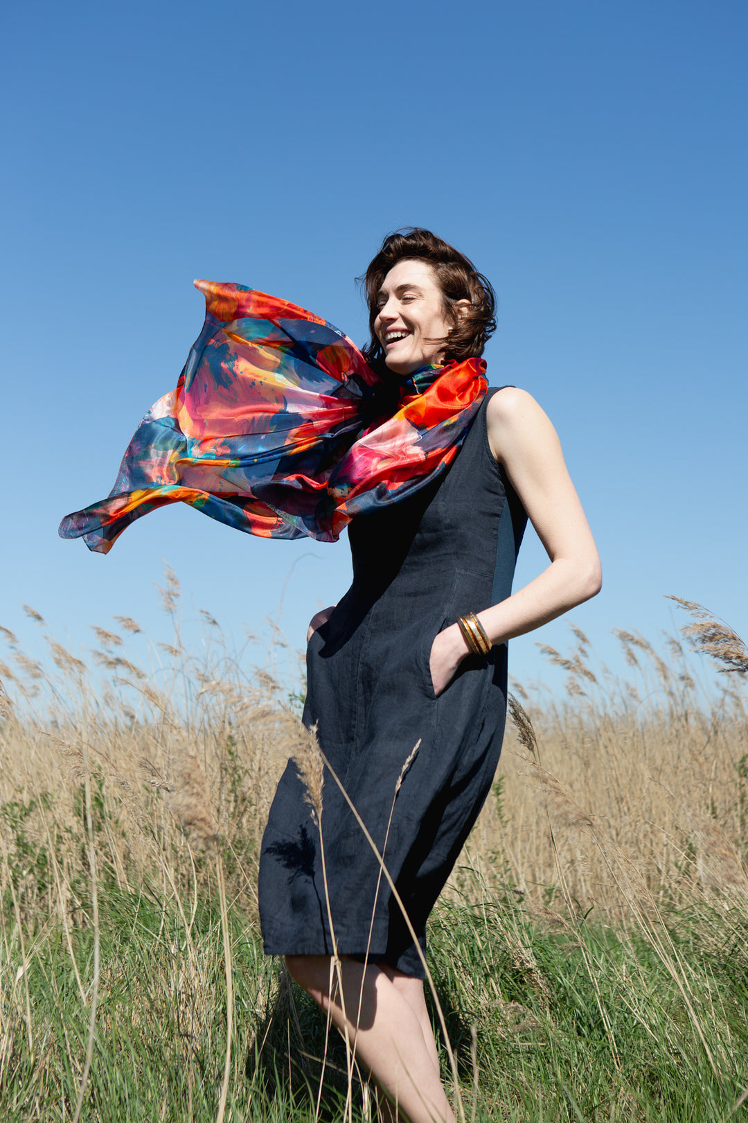 Fantasia Silk Scarf