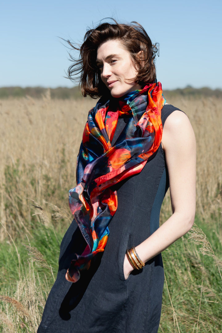 Fantasia Silk Scarf