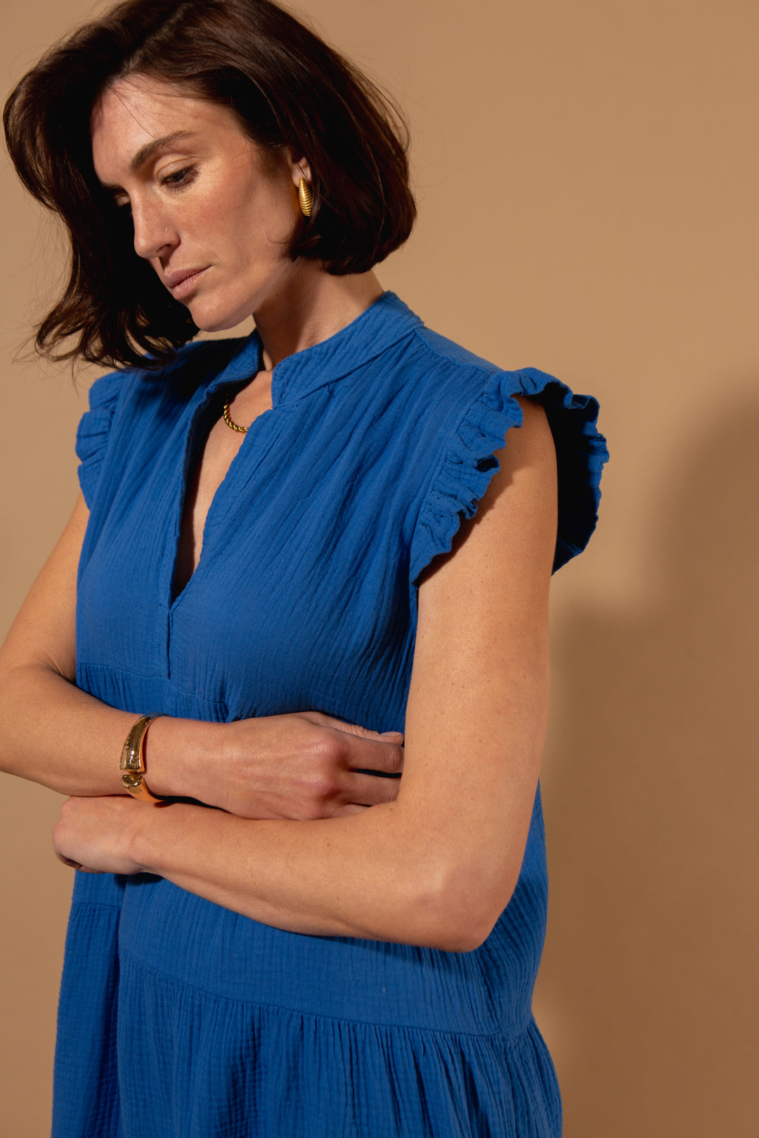 Flutter Sleeve Dress