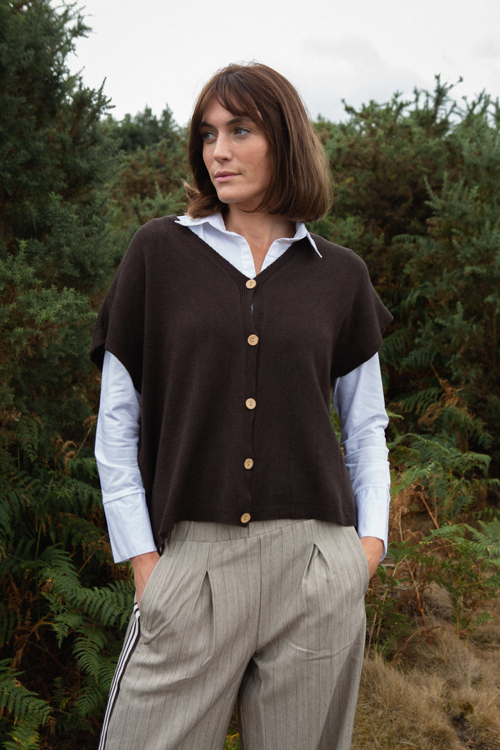 Cap Sleeve Cardigan