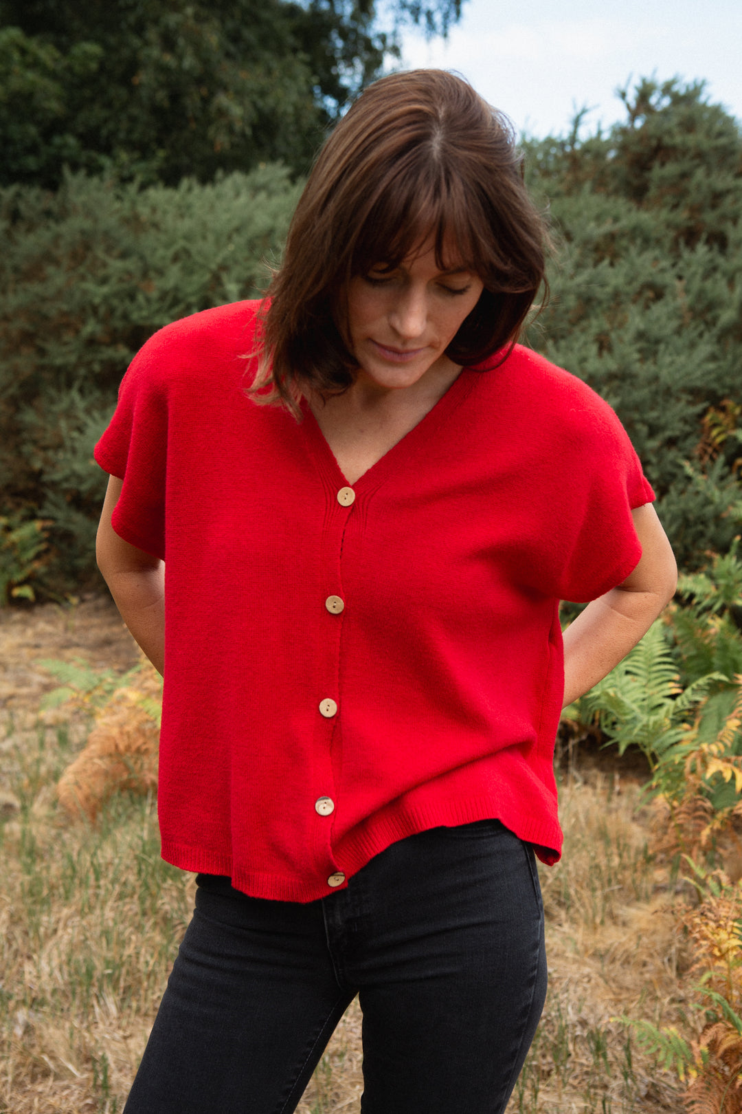 Cap Sleeve Cardigan