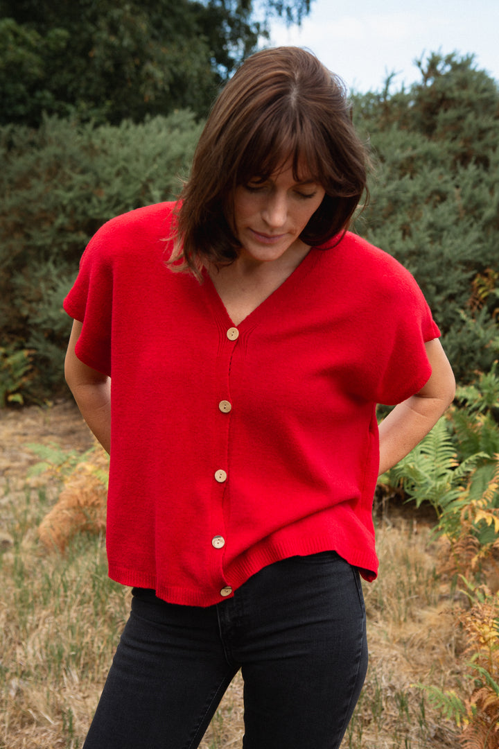 Cap Sleeve Cardigan