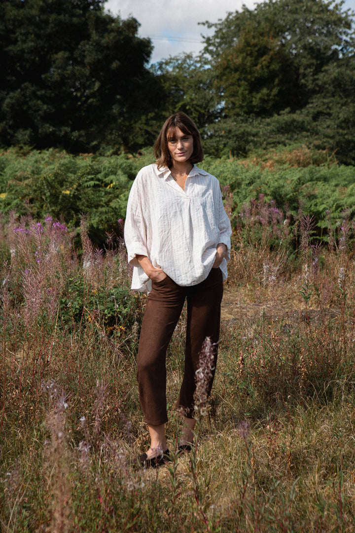 Linen Stripe Shirt