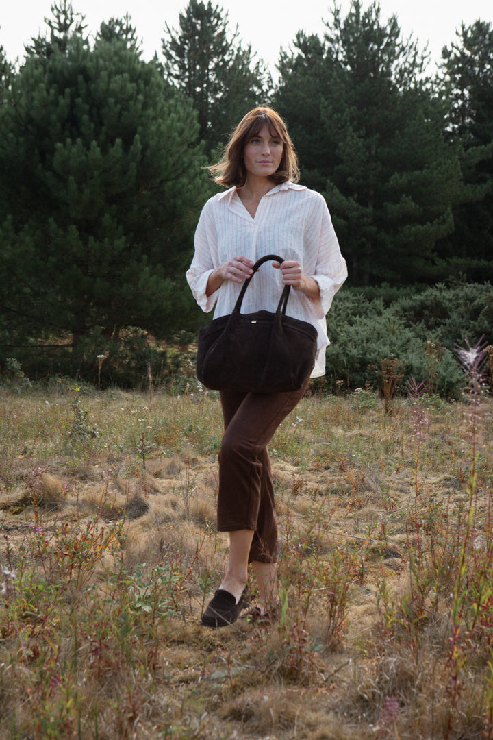 Atlanta Suede Handbag
