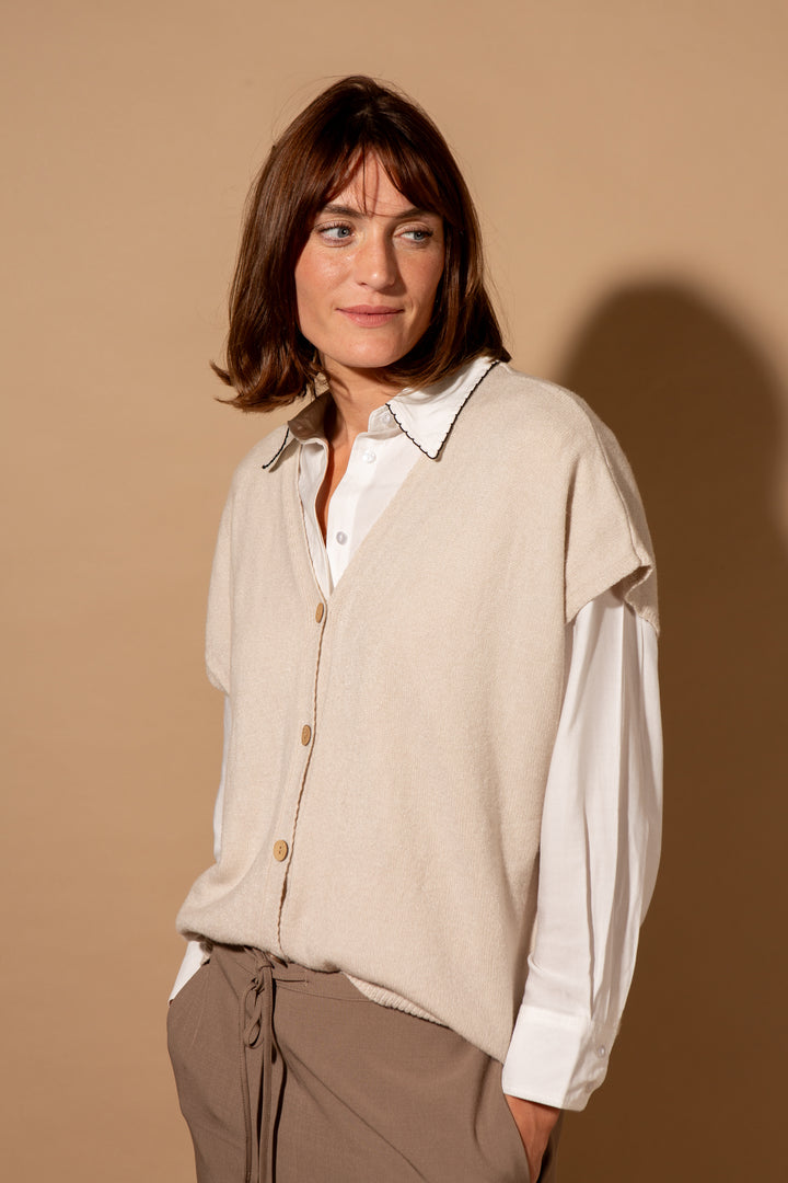 Cap Sleeve Cardigan