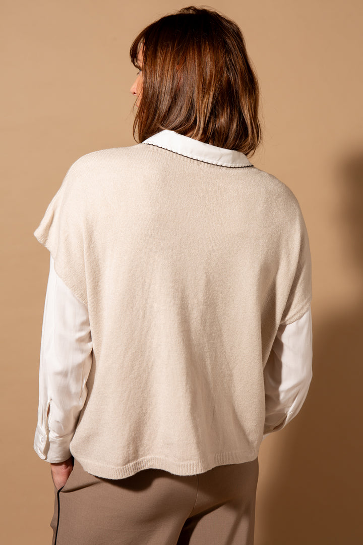 Cap Sleeve Cardigan