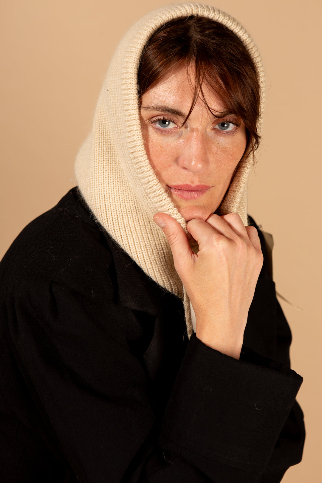 Knitted Balaclava Hood