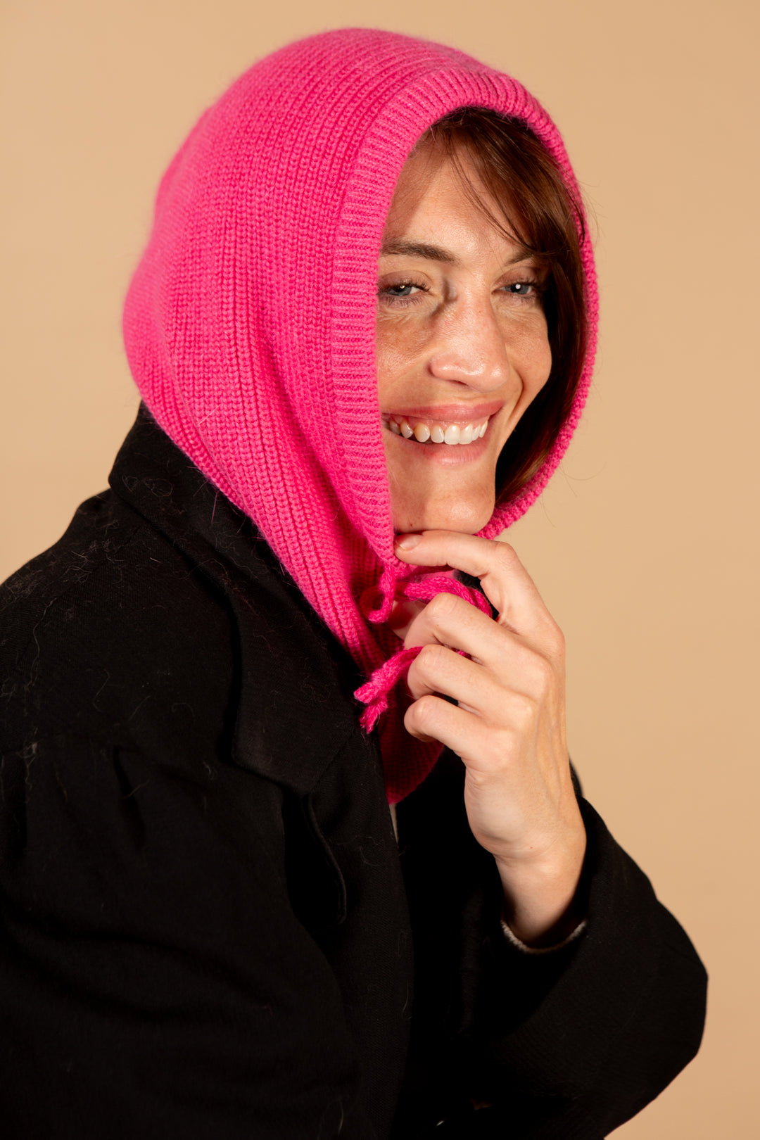 Knitted Balaclava Hood